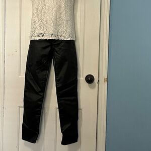 AG Adriano Goldschmied The Legging Ankle Super Skinny Ankle Coated Faux Leather